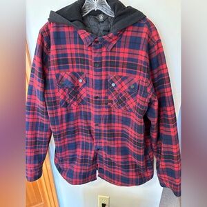 Volcom Hooded Jacket Size Medium